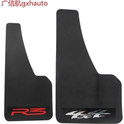 Free shipping TOP RACING UNIVERSAL pickup truck fender 3D stereo Carbon Plaid SUV SUV fender fender two pcs