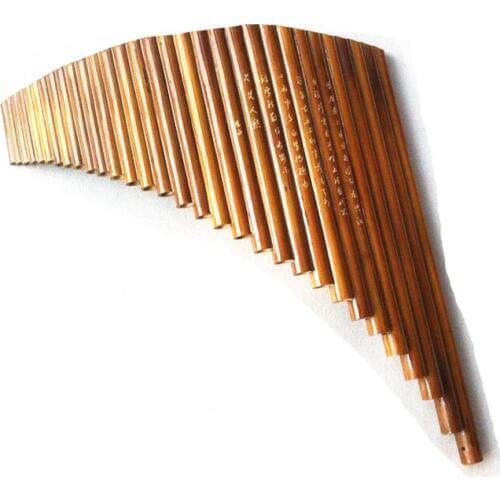 31 pipes bamboo panflute xiao Key of G exclusive boutique pipes Musical Instruments professional panpipes flute flauta