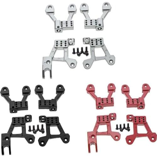 4PCS RC Car Aluminum Shock Damper Towers Mount For SCX10 II 90046 90047 1/10 RC Crawler Parts