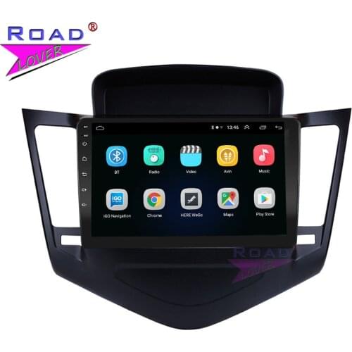 For Chevrolet Cruze 2009-2014 Car Multimedia Player 9 Inch Android Head Unit Radio Stereo GPS Navigation 6G+128G Tape Recorder