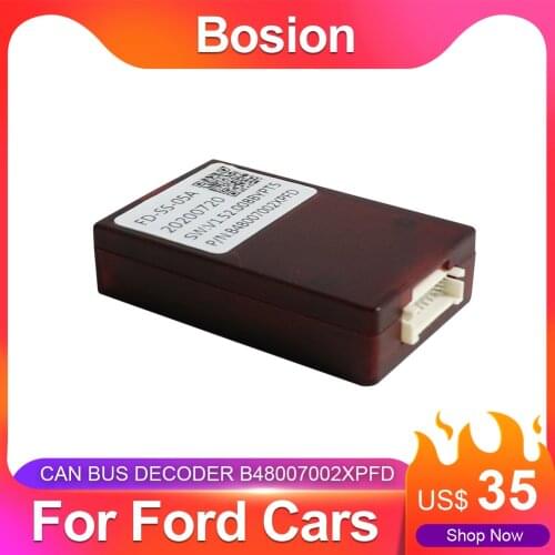 Bosion Car Radio Stereo Head Unit Canbus Box For Ford Foucs/Kuga/Escape/C-Max/Fiesta/Tourneo Courier/Ranger/Connect