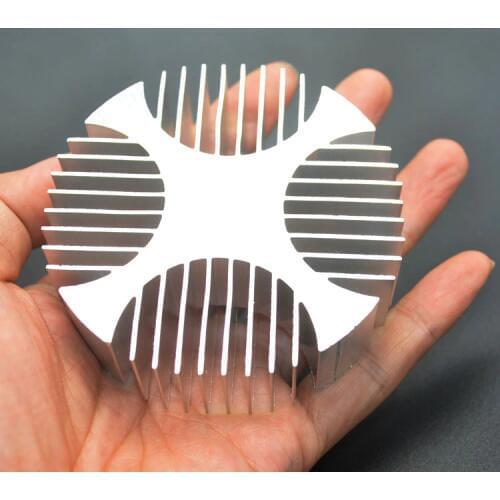 Fast Free Ship 8-12W high power LED sunflower radiator High thermal conductivity aluminum diameter 85mm*25mm aluminum heatsink