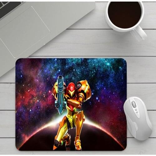 Gaming Mouse Pad Gamer Metroid Mousepad Anime Mouse Mats Pc Gamer Complete Keyboard Mat Deskmat Table Pads Diy Mausepad Deskpad