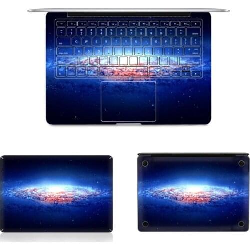 Space Film Blue Sky Pattern Decal Vinyl Sticker Skin for Apple Macbook Air Pro 11 13 15 Inch Retina Case 16" Pro16 A1932 A2337