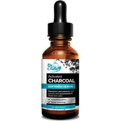 FARMASI DR.C.TUNA ACTIVATED CARBON MASK BEFORE SERUM 30 ML, activated carbon serum,activadet charcoal