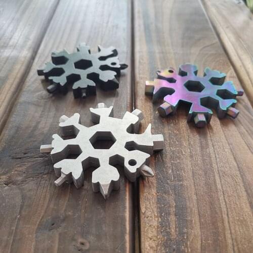 Mini Craft Tool Key Chain 1Pcs Party Supplies Multi-functional Handy Screwdriver for Household Snowflake Hand Tools Portable