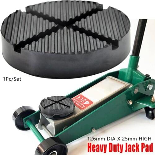 Car Lift Jack Stand Pads Black Rubber Slotted Floor Pad Frame Rail Adapter for Hyundai Mazda Volvo Renault Vauxhall Rubbers Pads