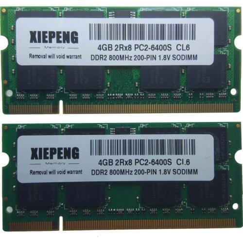 Laptop 2GB 2Rx8 PC2-6400S 800MHz 4GB DDR2 667MHz RAM for Acer TravelMate 4320 4530 4720 4730 5320 5330 5520G 5530 5720G Memory