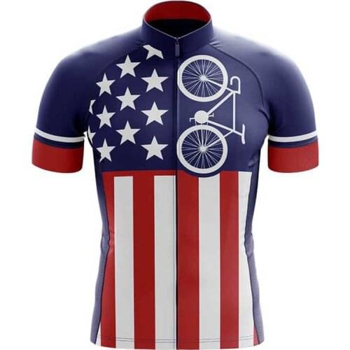 New 2021 Colorful Cycling Jersey Mens Short Mountain Bike Shirt Racing MTB Bicycle Clothes Uniform Breathable Cycling Clothing