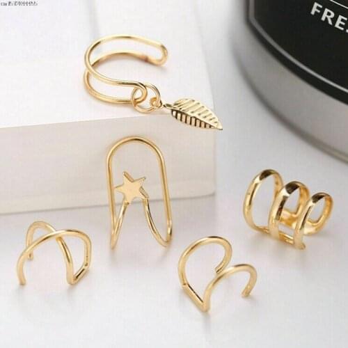 One Piece Punk Man / Woman Clip Fake Earring Bag Earring Without Perforation Clip Crab Leg Bag Jewelry