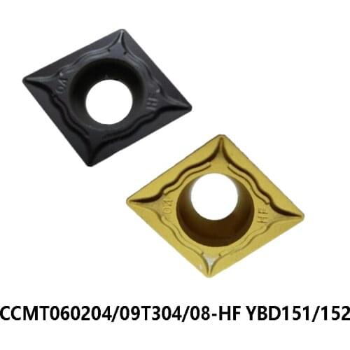 Original Turning Tool CCMT09T3 CCMT060204-HF CCMT09T304-HF CCMT09T308-HF YBD152 YBD151 CCMT Carbdie Inserts Lathe Cutter CNC