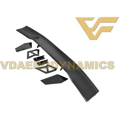 Suitable For 14-19 Chevy Corvette VAD-BK Carbon Fiber Rear Trunk Wing Spoiler
