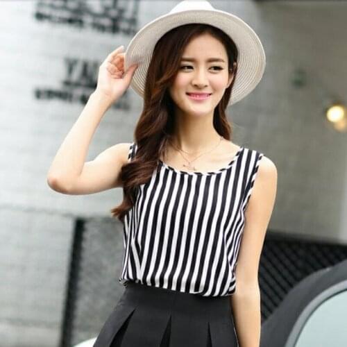 SeYionLer Black And White Blouses