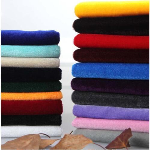 SMTA PPCrafts Conference On Gold Velvet Cloth Thick Black Background Red Cloth Decorated Tablecloth Curtain Fabric 210g/m