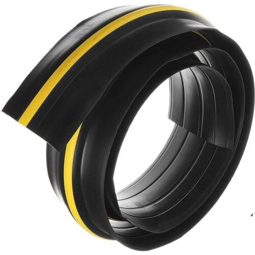 1-2.1M Garage Door Bottom Seal Weather Stripping PVC Rubber Seal Strip Electric Door Bottom Seal Water Noise Seal Bumper Strip