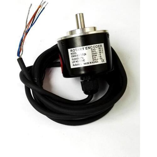 High Pulse E50S8-/1024/2048/3600/8000-3-T/N-24 totem pole NPN ABZ 8mm shaft incremental encoder E50S8-8000-6-L-5 optical sensor