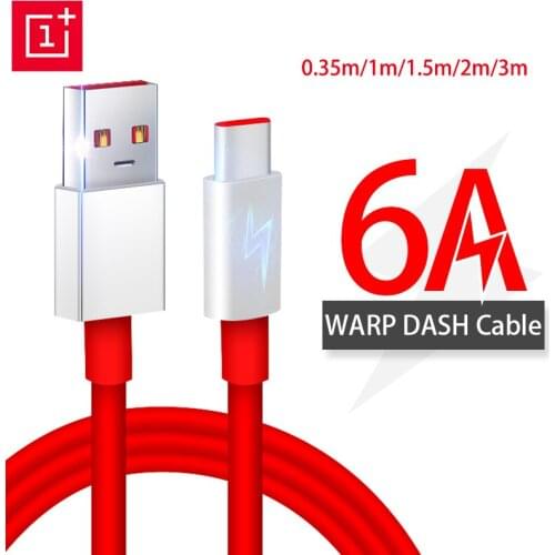Oneplus 8 8pro 7T 7 Pro 6T 6 5T 5 Warp Charge Cable 100cm 150cm 200cm 300cm 6A Charging Wire For One Plus 1+ Adapter Cabel Cord