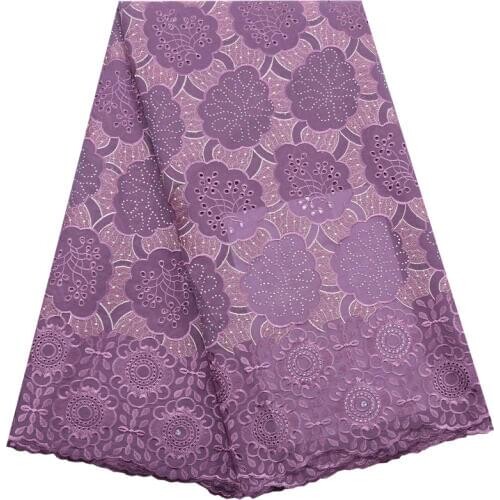 2019 Swiss Voile Lace In Switzerland Onion African Swiss Voile Lace In Switzerland With Stones For Nigerian Wedding Party F1771