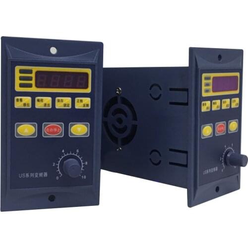 220V 0.4KW 400W single phase input and 220v 3 phase output frequency inverter for mini ac motor drive, frequency converter