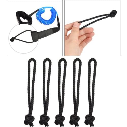 5 Pieces Leash String Cord for Surfboard Stand-Up Paddle Boards Longboard and Short Board Water Sports Accessories