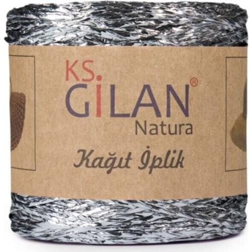 Paper Rope Bright Silver Color 1 Pcs