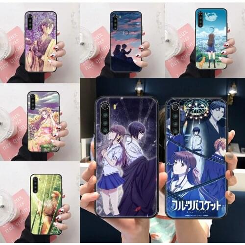 Fruits Basket sohma soma kyo Phone Case For Xiaomi Redmi Note 7 8 9 10 7A 8T 9A 9T 9S 10S Pro black tpu waterproof luxury coque