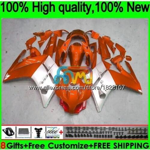 FJR-1300 For YAMAHA FJR1300 A Orange silver FJR1300A FJR1300 13 14 15 16 130BS.68 FJR-1300A FJR 1300 2013 2014 2015 2016 Fairing