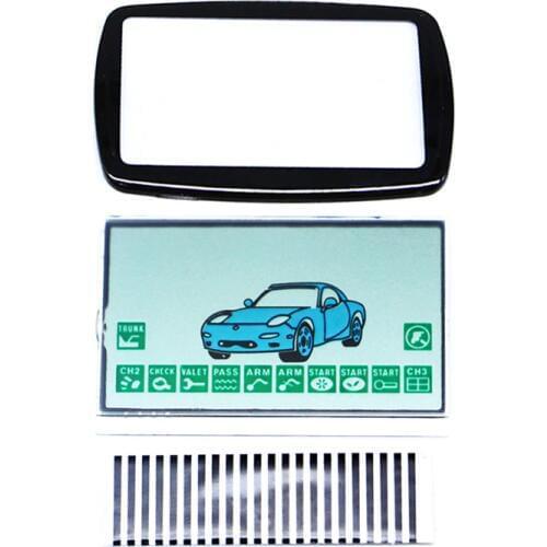 Free shipping A9 LCD display flexible cable + LCD keychain Glass for Starline A9 remote controller A9 LCD display flexible cable