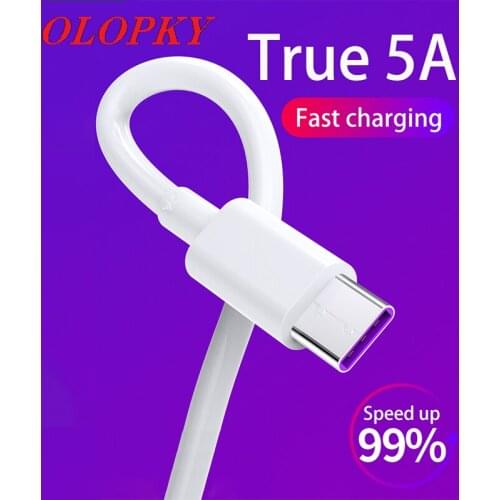 5A Super Charger Cable 0.25m 1m For Huawei P30 P20 P10 Pro Lite p9 plus Honor V20 V10 V9 Mate 30 20 10