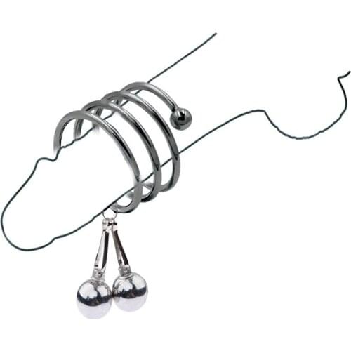 Penis Training Physical Stretcher Penis Ring Pull Beads Juguetes Para Adultos Sex Toy