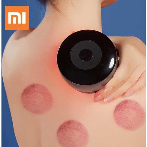 Left Point Intelligent Cupping Massager Vacuum Suction Cups Magnet Therapy Guasha Scraping Heating Massage Wireless Portable