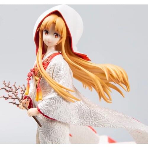 Glazovin Sword Art Online Alicization Asuna Yuuki Bai Wugou Face Changing Special Edition Movable PVC Figure Model Toys