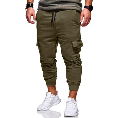 Male Breathable Elastic Running Training Gym Pants Men Joggers Casual Trousers Muscle Fitness Sports Jogging Pants Bottoms 4XL