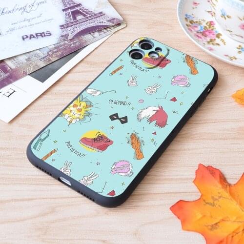 Bnha Print Soft Silicone Matt Case For Apple iPhone Case