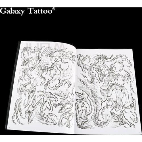 Professional Tattoo Books Filip Leu Dragon Claws High-Grade Fierce Sketch Pattern Tattoo Body Art Free Shipping