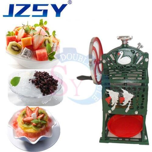 Wholesale price manual ice shaver hand ice chopper ice drink blender commercial snow ice machine home use block shaving machine
