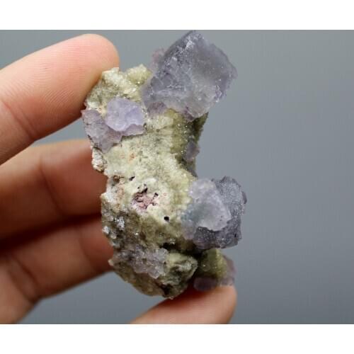 29g Natural fluorite Cluster mineral specimens Stones and crystals Healing crystal
