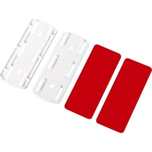 Transparent Double-sided PP Self Adhesive Power Strip Holder Sticky Heat-resistant Invisible Socket Bracket Plug