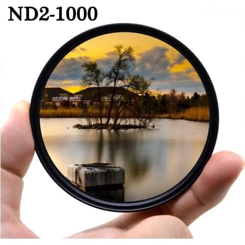 KnightX variable Neutral Density Adjustable ND2-1000 Filter For canon sony nikon d5300 200d 24-105 52mm 55mm 58mm 62mm 67mm