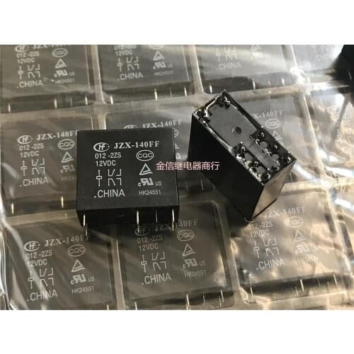 JZX-140FF 012-2ZS 12VDC 8PINS 10A Relay