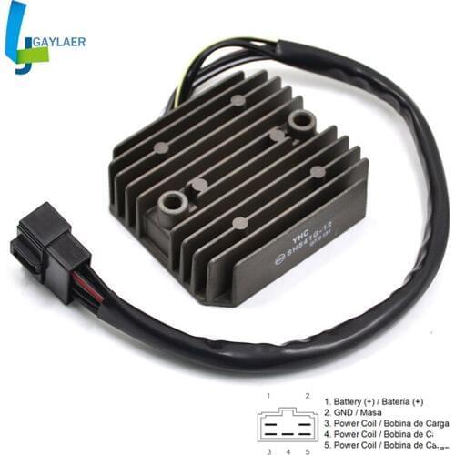 SH541G-12 Motorcycle Voltage Regulator Rectifier for Kawasaki EJ400 W400 2006-2008 EJ650 W650 VN400 VN800 VN1500 VN1600