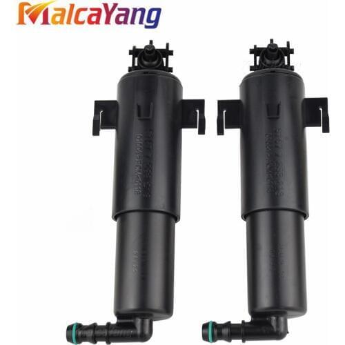 Car Headlight Cleaning Washer Nozzle Jet Sprayer Pump for BMW 3 E92 E93 328i 2010 2011 2012 2013 61677283213, 61674872039/040