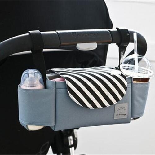 Baby Stroller Accessoris Waterproof Bag New Cup Cartoon Bag Stroller Organizer Baby Carriage Pram Buggy Cart Bottle Bag Car Bag
