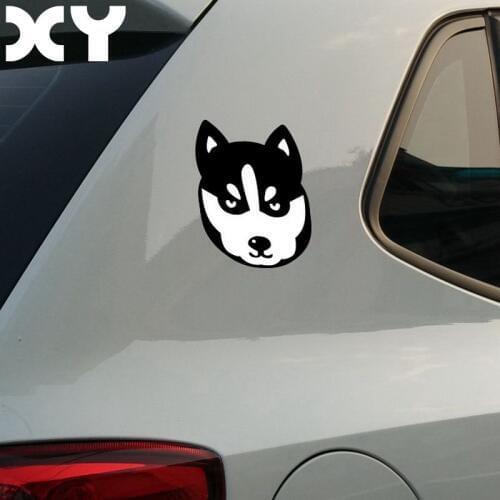 Waterproof Reflective Type car stickers motorcycle Stickers Decals Huskies Bumper Stickers For Car Accessories Car styling