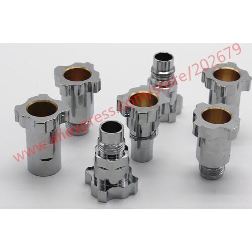 All Spray Gun Connector PPS Spray Gun Cup Adapter Pot Joints 16X1.5 14X1 G3/8 for Spray Gun Disposable measuring cup