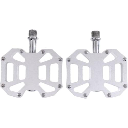 1 Pair Road MTB Bike Pedals Bicycle Flat / Platform Sealed Bearing 9/16" Hollow Pedals
