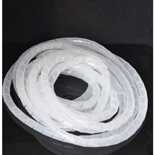 12mm * 20m Spiral Wrapping Band Cable Wire Tidy Wire Manager Cord Cable Sleeves Organising Kit