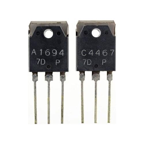 1A Pair 2SA1694 2SC4467 A1694 C4467 TO-247 original In Stock
