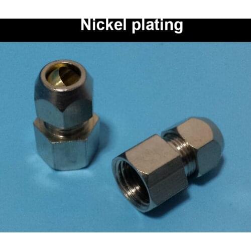 3PCS 1/8" 1/4" 3/8" 1/2" 1/8 1/4 3/8 1/2 Inch Female Thread to OD 12mm Straight Pipe Brass Tube Quick Coupler Coupling Fitting