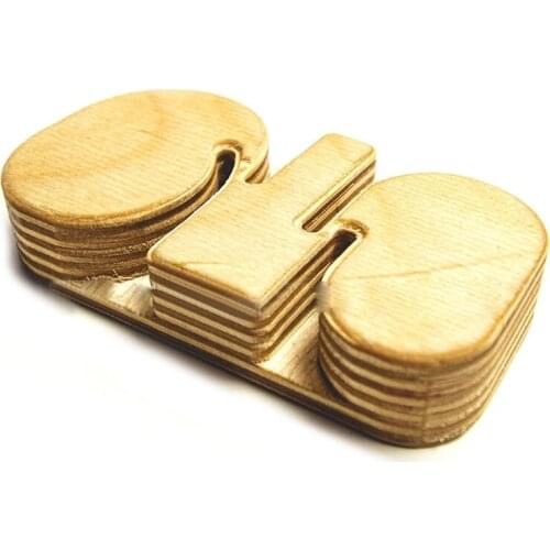 4 in 1 Bracelet Bending Jig Tool with Four Different Wrist Sizes for Stamping DIY Jewelry Making Wooden Bangle Bender